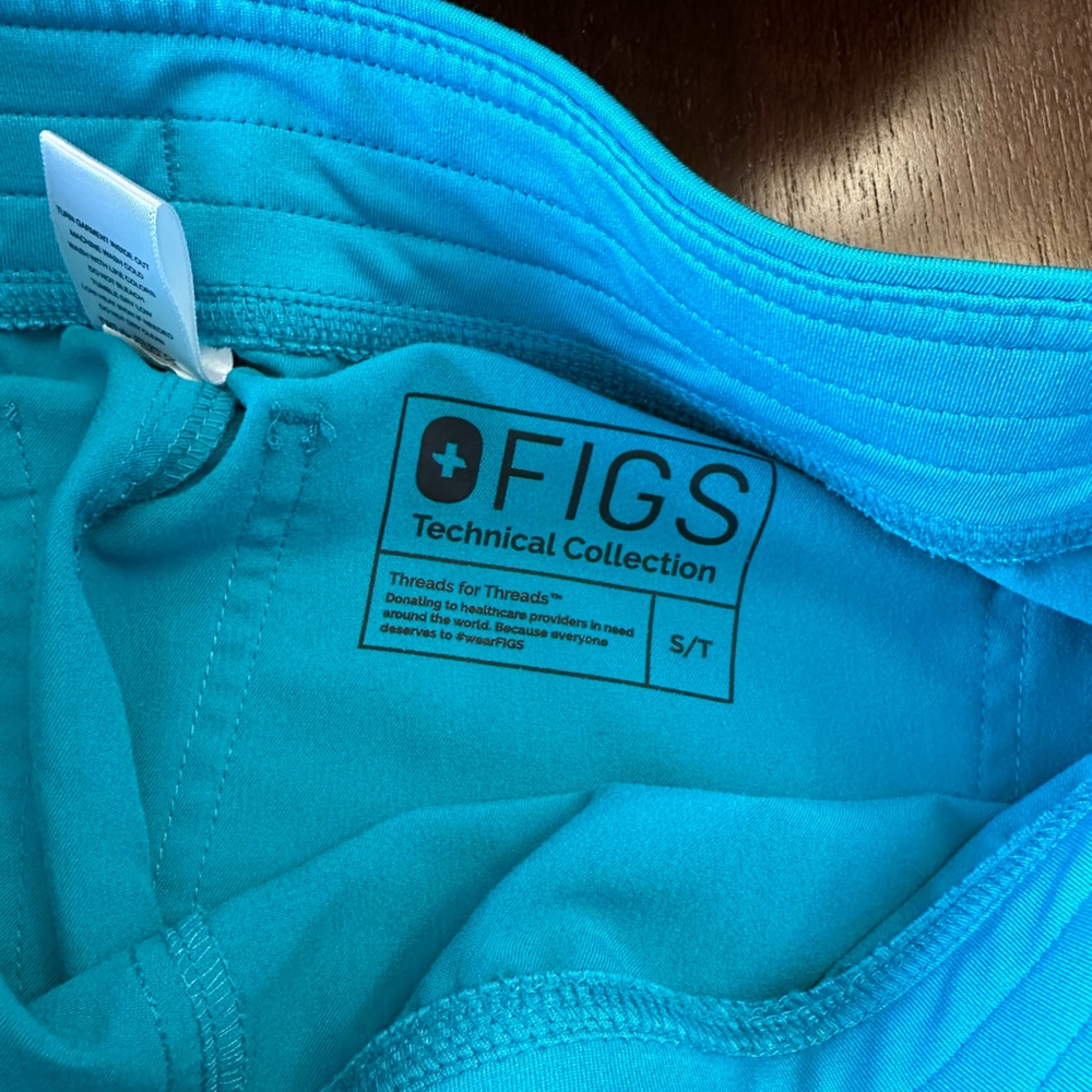 S/T figs Livingston pants, teal